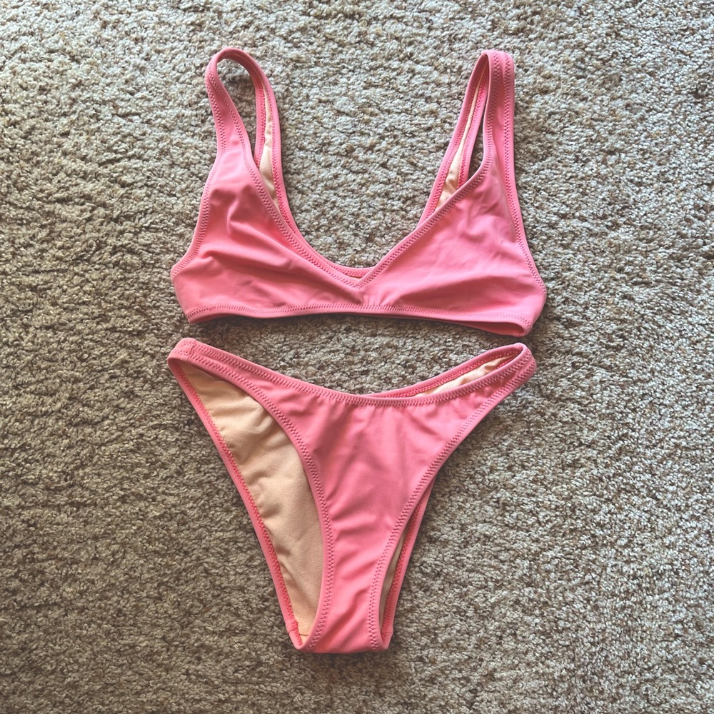 LA Hearts Rio Bikini Bottom and Top